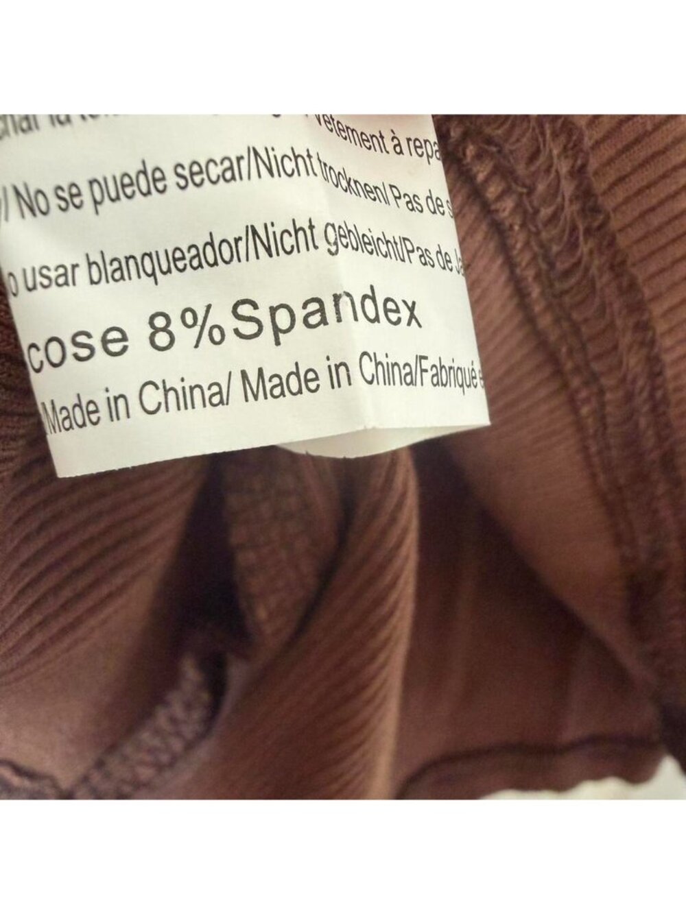 Brown Long Sleeve Top - Picture 5 of 5